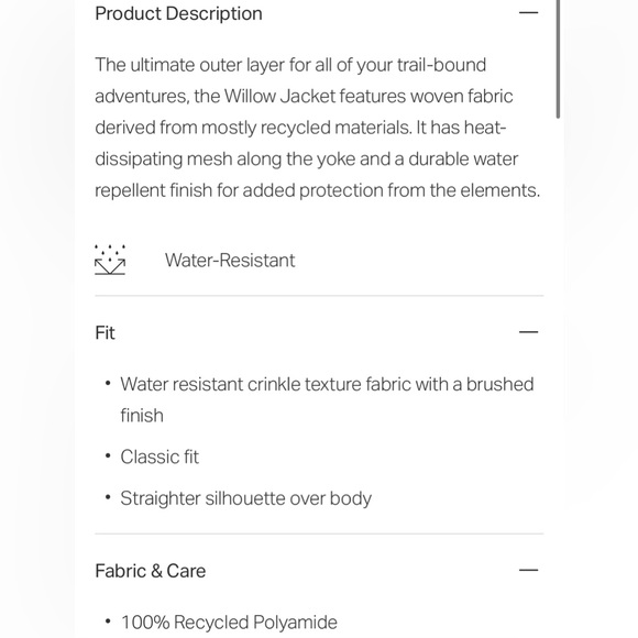 NWT VUORI Women’s Willow Jacket- Black/ Size Medium - Picture 14 of 14